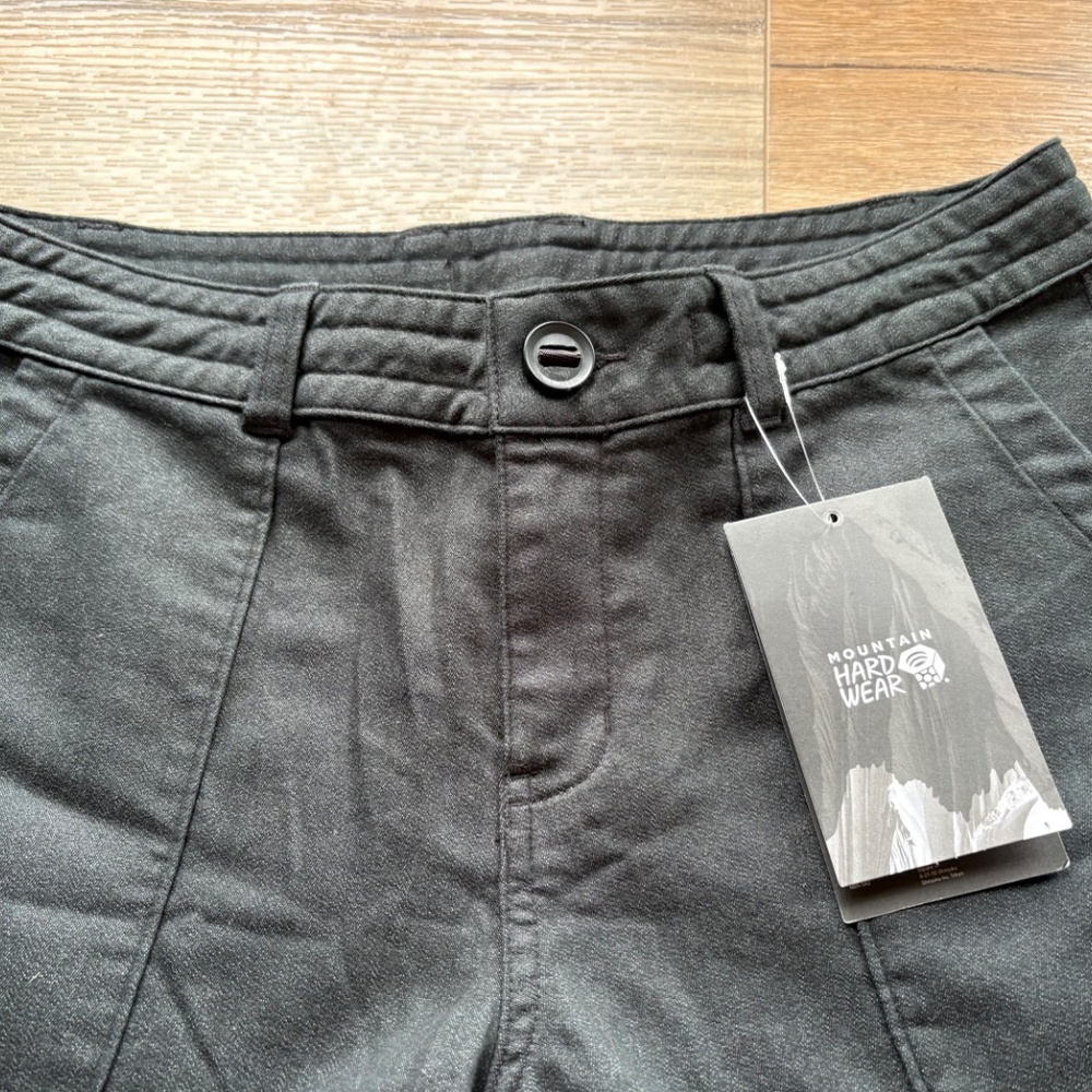 NWT- MOUNTAIN HARDWARE Women’s Storrie Lake EXS Pants, Size 8, Charcoal Grey - Picture 12 of 12
